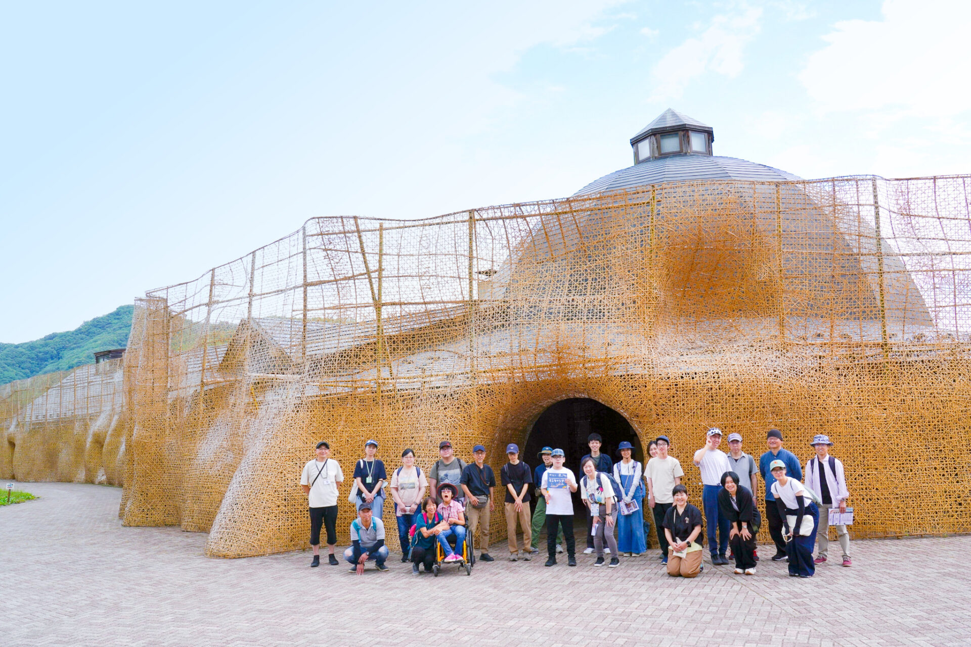 北アルプス国際芸術祭2024を障がいのある方と巡るモニターツアー